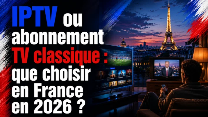IPTV ou abonnement TV classique que choisir en France en 2026