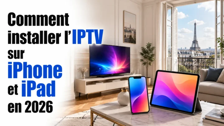 Comment installer l'IPTV sur iPhone et iPad (Guide 2026)