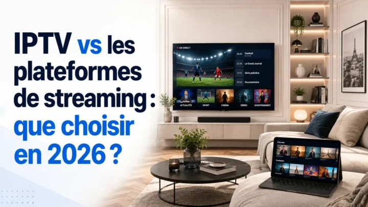 IPTV vs les plateformes de streaming : que choisir en 2026 ?