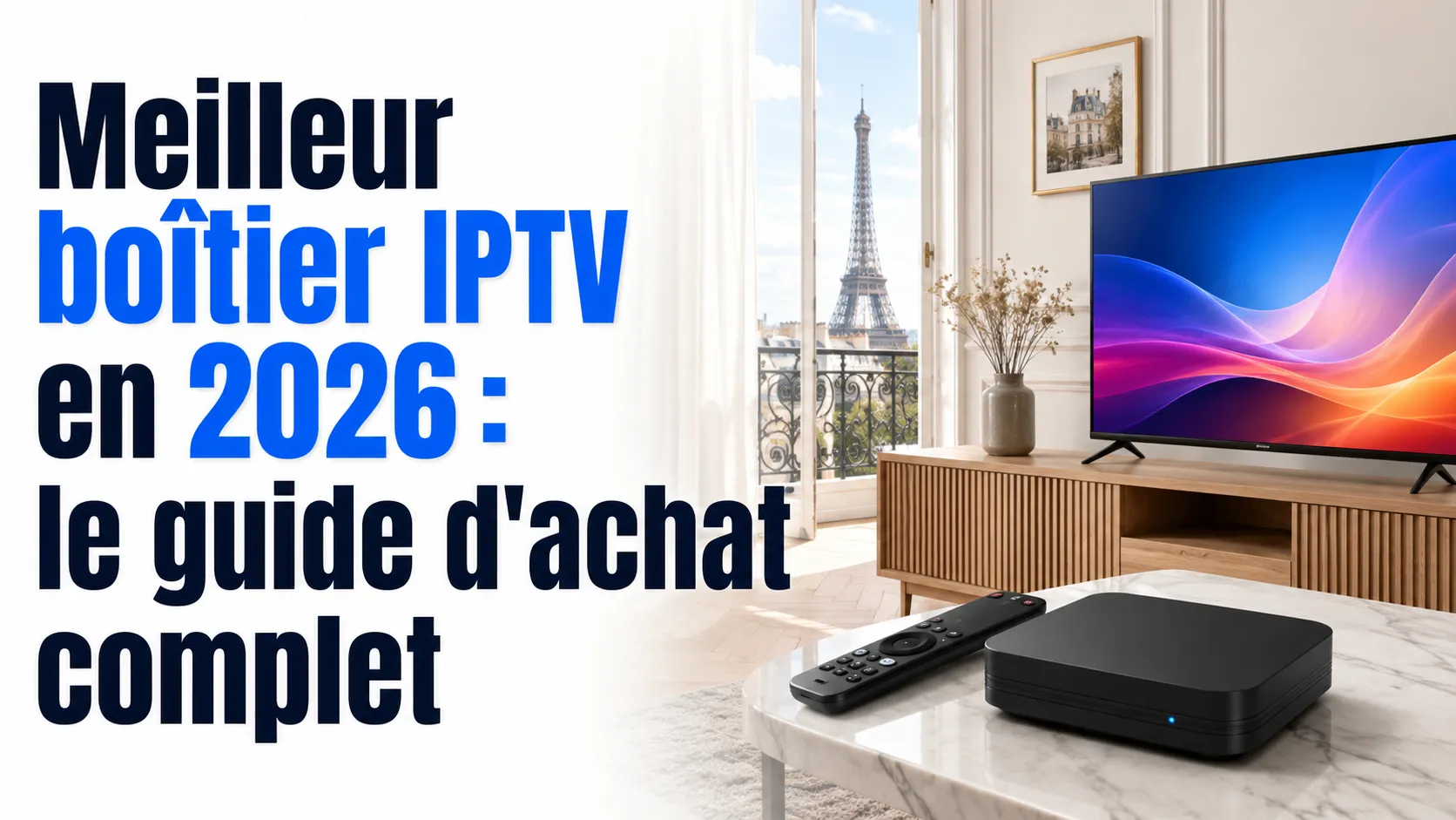 Meilleur boîtier IPTV en 2026 : le guide d'achat complet